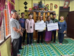 Berjalan Sukses, BRI Balige dan Asabri Cabang medan Berikan santunan Alm TNI Rinaldi Siagian!
