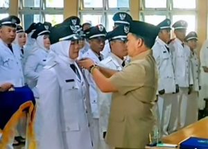 Bupati Azhari Resmi Lantik 66 PJS Kades Se-Kabupaten Lebong