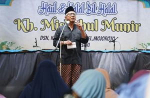 Gus Qowim Hadiri Haul dan Halal Bi Halal KH. Misbahul Munir