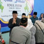 Tetap Jaga Tradisi, Wakil Wali Kota Kediri Qowimuddin Halal Bihalal di Kelurahan Ketami