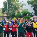 Senam Primadona KORPRI & Halal Bihalal Jakarta Utara, Wujudkan Semangat Kebersamaan dan Hidup Sehat