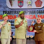 Bupati Musi Rawas Hj.Ratna Machmud Hadiri Pelantikan Pemuda Panca Marga (PPM)