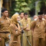 Wali Kota Kediri : Ingin Wujudkan ASN Unggul, Berintegritas dan Profesional Saat Pimpin Apel Pagi