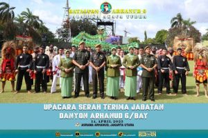 Letkol Arh Mohammad Arifin Resmi Jabat Danyon Arhanud 6/BAY Gantikan Letkol Arh Yusuf Winarno