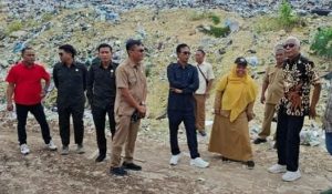 Anggota Komisi C DPRD Lamongan Sidak TPA Tambakrigadung Kecamatan Tikung