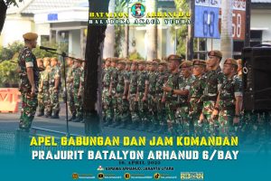Letkol Arh Mohammad Arifin Pimpin Apel Perdana sebagai Danyon Arhanud 6/BAY