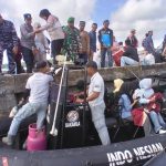 Bakamla RI Bantu Angkut Ratusan Warga dan Logistik Pulau Enggano ke Bengkulu