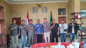 Wakil Bupati Toba Terima Audiensi Pro Jurnalis Media Siber DPC Toba, Berlin: Terimakasih atas Penyambutan hangatnya