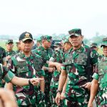 Jelang Upacara Tradisi Kehormatan Militer, Panglima TNI Cek Kesiapan di Batujajar