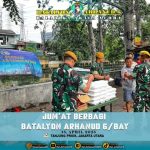 Batalyon Arhanud 6/BAY Gelar ‘Jumat Berbagi’, Wujud Kepedulian TNI kepada Warga Tanjung Priok