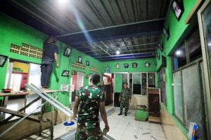 Korem 051/Wkt Melakukan Pembenahan Ruang Belajar di Panti Asuhan As Soghiri