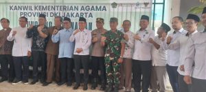 Kasdim 0505/Jakarta Timur Sukseskan Penghijauan Satu Juta Pohon Bersama Kemenag Jaktim