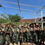 Konsolidasi Kegiatan, Danramil Pasar Rebo, Ciracas Ambil Jamdan