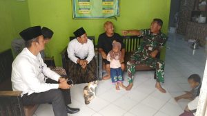 Kasiter Kasrem 052/Wkr Sambut Peninjauan Sekcam Rajeg di Panti Asuhan Yayasan Amanah Assodiqiyah