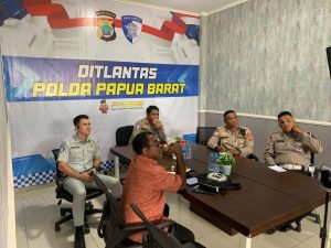 Polda Papua Barat Gelar Koordinasi dan Sosialisasi Penyusunan Aksi Keselamatan Transportasi PB dan PBD Secara Daring