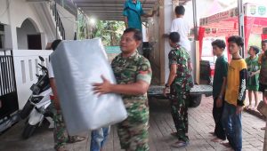 Menyulap Ruangan Kusam Menjadi Tempat Singgah Impian : Karya Bakti TNI Korem 051/WKT di Panti Asuhan As Soghiri