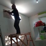 Korem 052/Wkr Selesaikan Pembuatan Tempat Tidur Panti Asuhan Yayasan Amanah Assodiqiyah