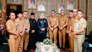 Bupati Musi Rawas Menerima Audiensi Peningkatan Optimalisasi Pendapatan Asli Daerah Provinsi Sumatera Selatan