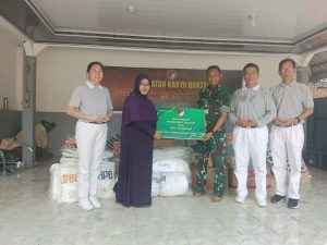 Korem 052/Wkr Salurkan Bantuan Peralatan Tidur, Belajar, dan Bermain untuk Anak-anak Panti Asuhan