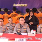 Polres Tangsel Tangkap 23 Tersangka Kejahatan Jalanan dan Curanmor Selama Maret–April 2025