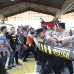 Jelang May Day 2025, Personel Polresta Bandara Soetta Gelar Pelatihan Dalmas