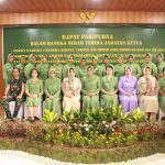 Rapat Paripurna Sertijab Ketua Persit KCK Cabang XIX Kodim 0505/Jakarta Timur