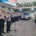 Satlantas Jakarta Timur Gelar Apel Kesiapan Hadapi Hari Buruh Internasional 2025