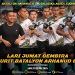 Prajurit Batalyon Arhanud 6/BAY Gelar Jumat Gembira untuk Tingkatkan Kebugaran dan Kekompakan