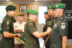 Rotasi Jabatan di Korem 052/Wijayakrama
