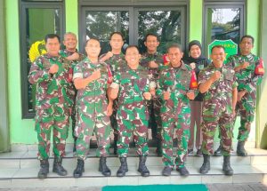 Dandim 0501/JP Melaksanakan Kunjungan Kerja Perdana ke Koramil 02/Sawah Besar