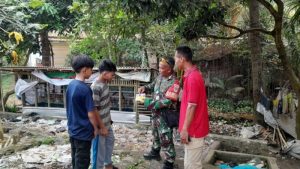 Korem 052/Wkr Ajari Anak Panti Asuhan Ternak Ayam