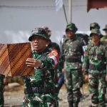 Kodim 1710/Mimika Gelar Upacara Pembukaan TMMD Reguler ke-124 di Kampung Pigapu