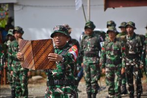 Kodim 1710/Mimika Gelar Upacara Pembukaan TMMD Reguler ke-124 di Kampung Pigapu