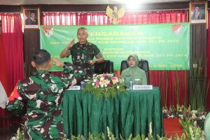 Danrem 051/Wkt dan Ketua Persit KCK Koorcab Rem 051/Wkt Laksanakan Kunjungan Kerja ke Kodim 0508/Depok