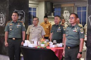 Danrem 052/Wkr Bersama PPAD Tangerang Hadiri Halal Bihalal Presiden RI bersama Purnawirawan TNI Polri Secara Virtual