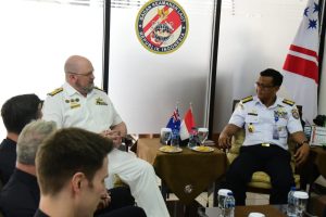 Bakamla RI Terima Kunjungan Chief of Operations Maritime Border Command Australia