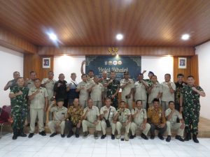 Halal Bihalal Secara Virtual Bersama Purnawirawan TNI AD dan Keluarga Besar TNI-Polri di Aula Kodim 0505/Jakarta Timur