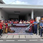 Melalui Komsos, Babinsa Kelurahan. Kayu Manis Bersama Sudin Penanggulangan Kebakaran dan Keselamatan Giat Sosialisasi