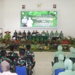 Kunker Danrem 051/Wijayakarta Disambut Hangat Seluruh Prajurit Kodim 0509/Kab. Bekasi