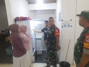 Danramil 05/Bantargebang Kunjungi Dapur Sehat MBG Mustikasari Dukung Program Pemerintah