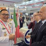 Bakamla RI Courtesy Call dengan Commandant SPCG di IMDEX Asia 2025