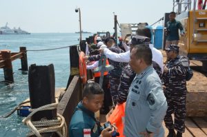 Bakamla RI dan Kemenko Polkam Tinjau Menara Suar Perbatasan Indonesia-Malaysia-Singapura