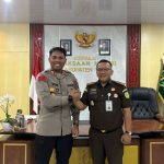 Kejaksaan Negeri Kabupaten Toba Sambut Kunjungan Kerja Kepala Kepolisian Resor Toba