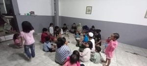 Sambut Tim Penilai Lomba Karya Bakti Tingkat Korem, Anak – anak Panti Asuhan Amanah Assodiqiyah Giat Berlatih Marawis