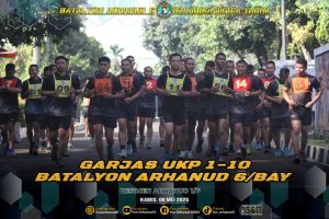 Batalyon Arhanud 6/BAY Gelar Tes Garjas untuk Persiapan UKP Oktober 2025