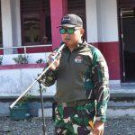 Berikan Semangat, Dansatgas TMMD Ke-124 Kodim 1710/Mimika Pimpin Apel Pagi