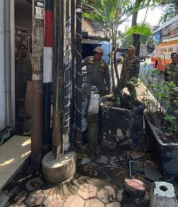 Gercep, Respon Dumas Lapor Mbak Wali 112, Penutupan Trotoar Oleh Toko Madura Mart di Jalan Panglima Sudirman