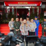 Kapolri Instruksikan Kawal Program Pemerintah Hingga Tingkatkan Kemampuan Personel di Rakernis Baharkam-Korbrimob