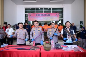 Polda Jambi Tangkap 274 Pelaku Premanisme, 32 Orang Ditahan