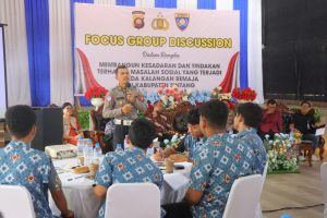 Polres Sintang Gelar Focus Group Discusion Bersama Para Pelajar Kabupaten Sintang